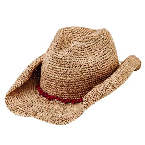 Women's Raffia Cowboy hat 